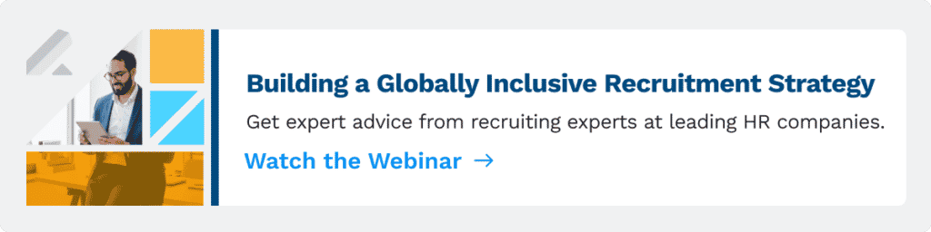 globally inclusive recruitment strategy
