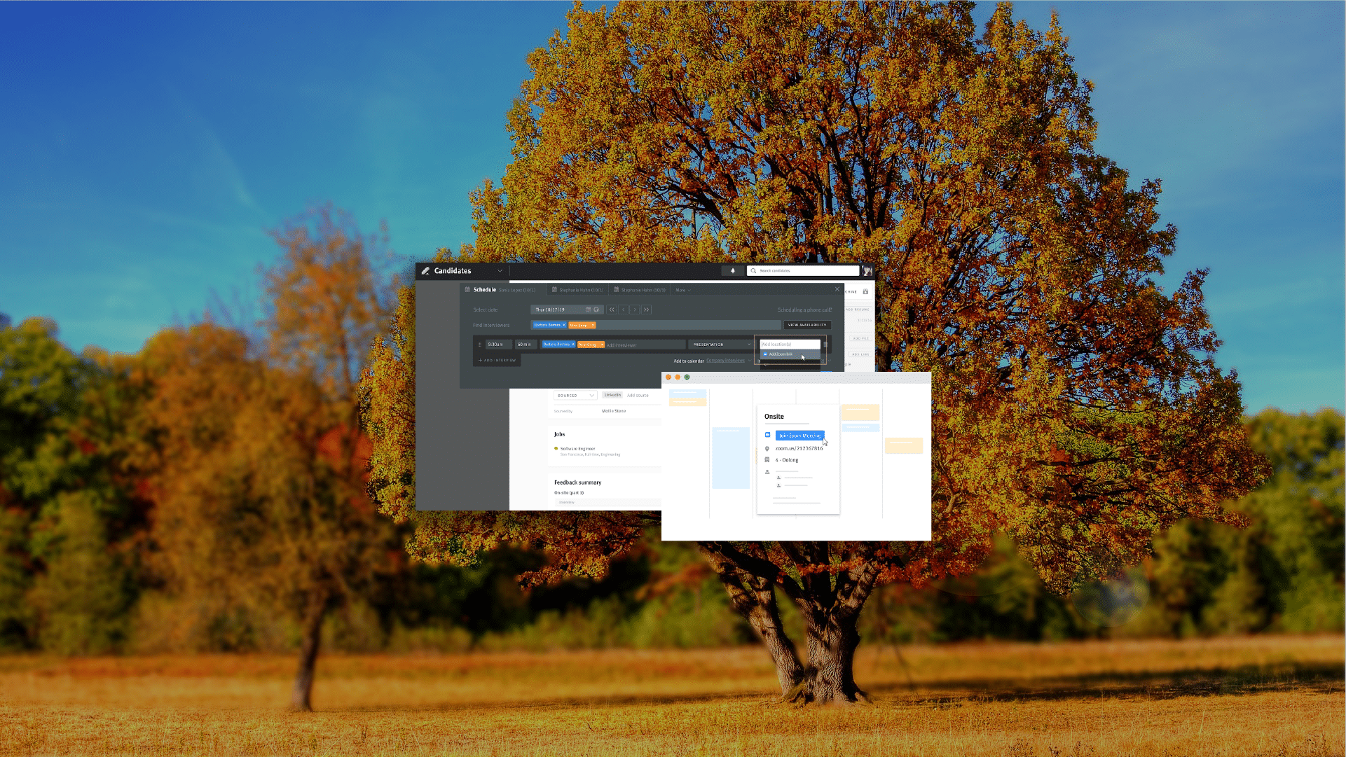 Fall 2019 Release Screenshot