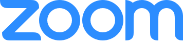 Zoom blue logo