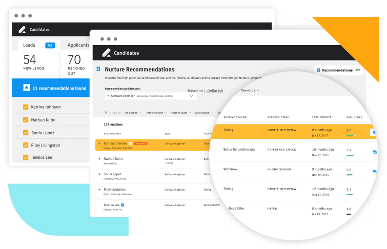 Advanced Nurture - Nurture Recommendations Screen