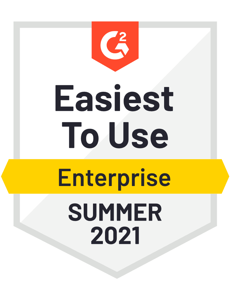 Award Badge easiest to use Enterprise Recruiting Software