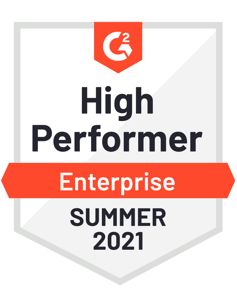 Award Badge High Performer Enterprise Recruiting Software