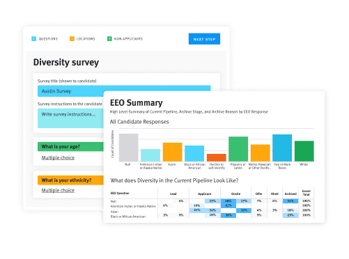 Lever DEI graphic tech stack page