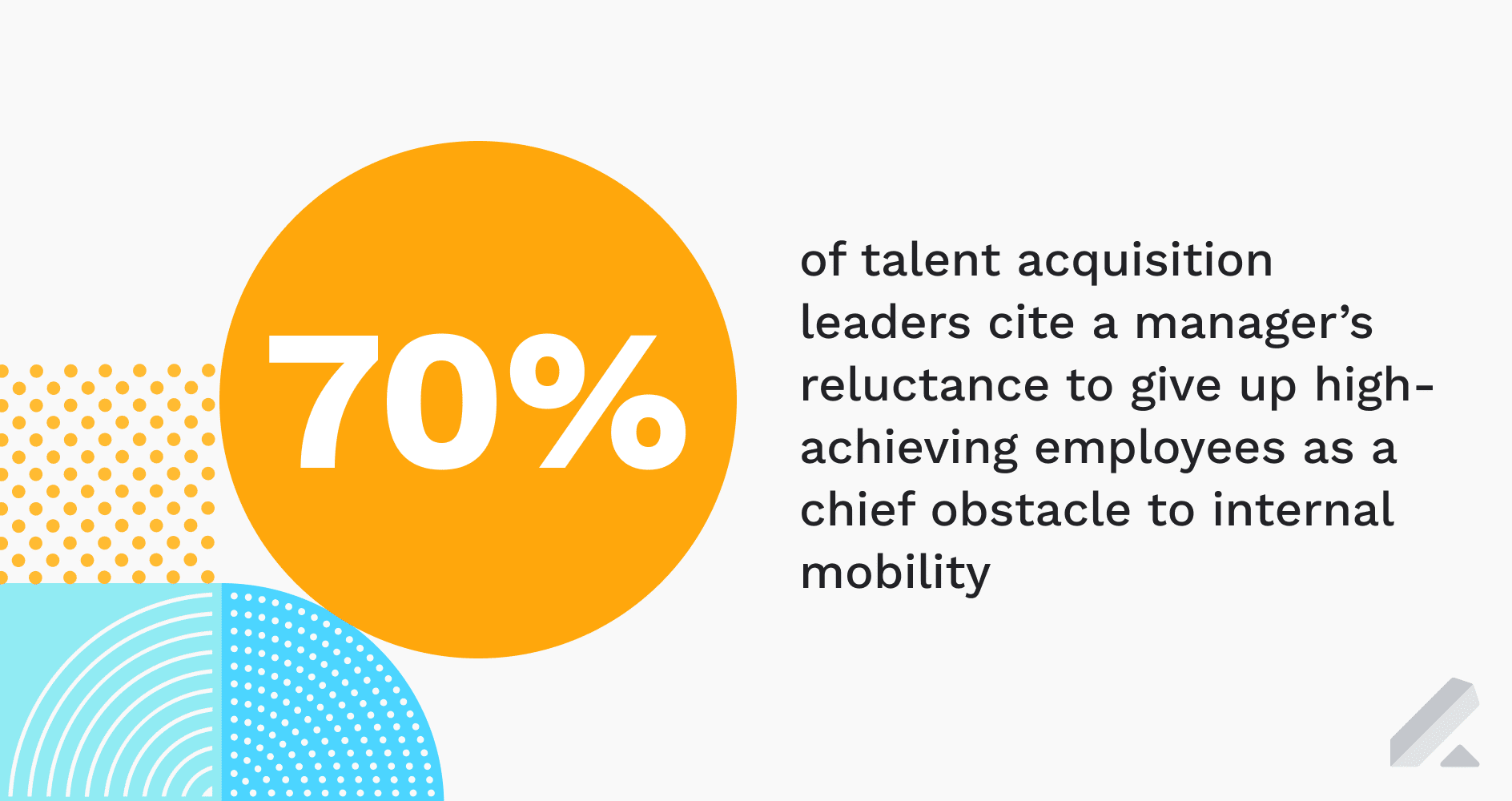 A manager's reluctance to give up high-achieving employees is an obstacle to internal mobility