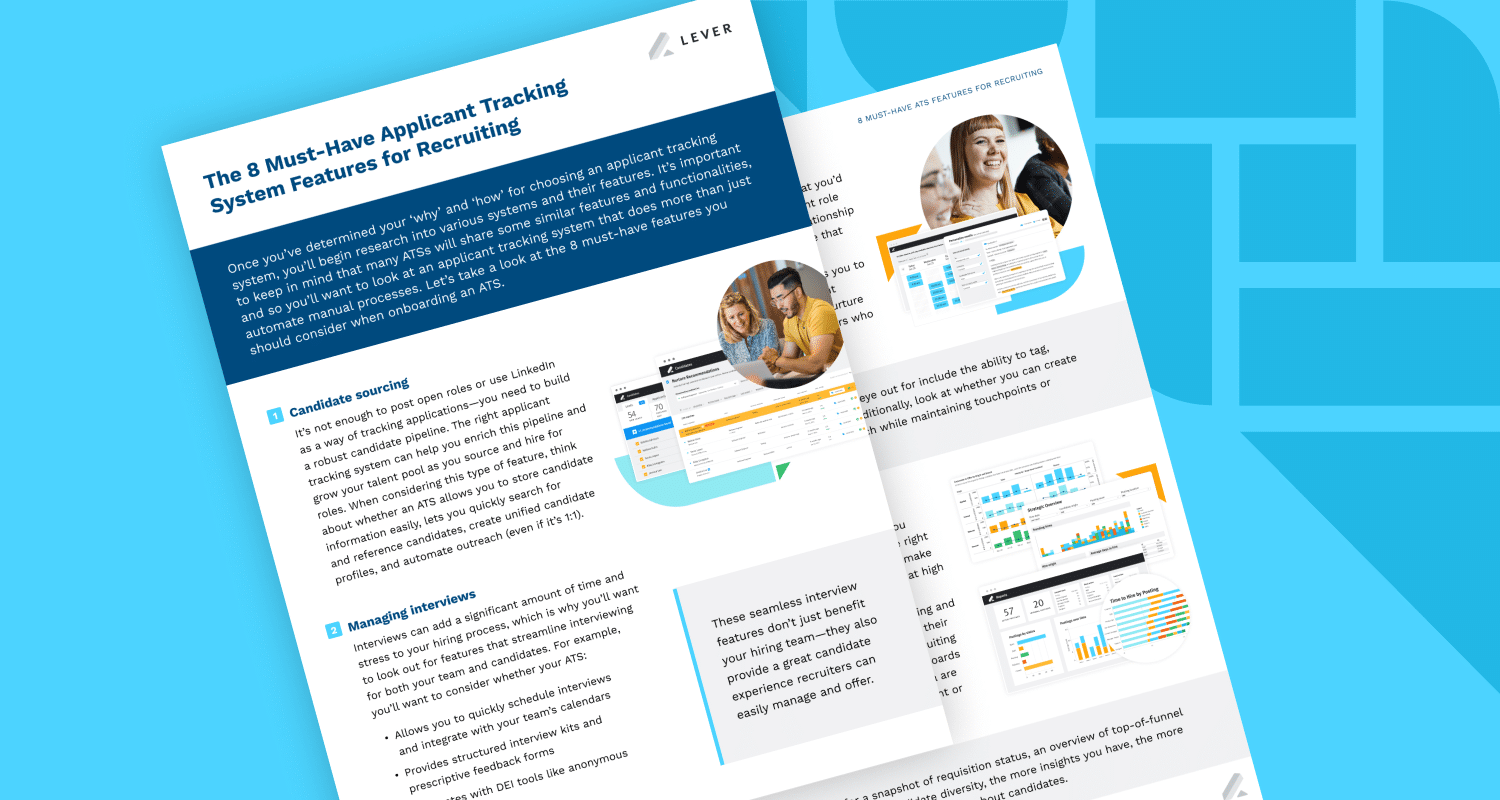 The 8 Must-Have Applicant Tracking System Features for Recruiting