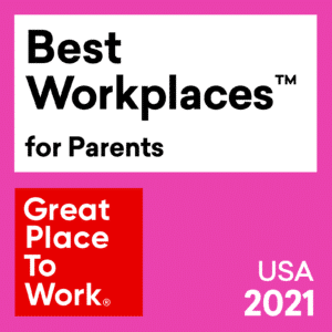 Best Workplaces for Parents Award Badge 2021