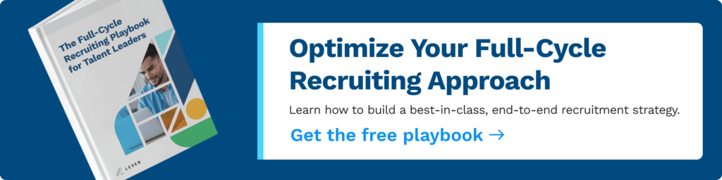 full-cycle recruiting strategy