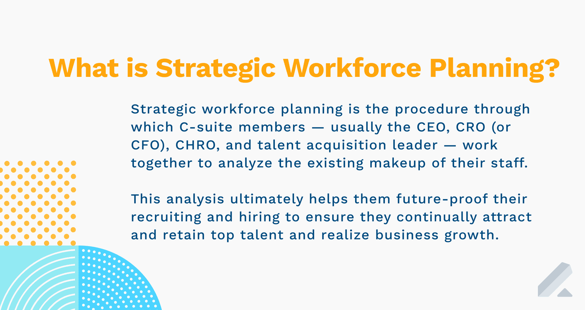 strategic workforce planning