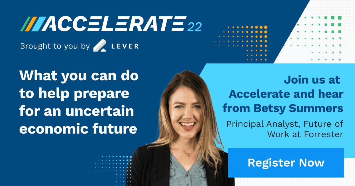 lever accelerate talent acquisition conference