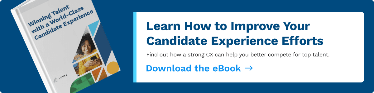 how to improve candidate experience