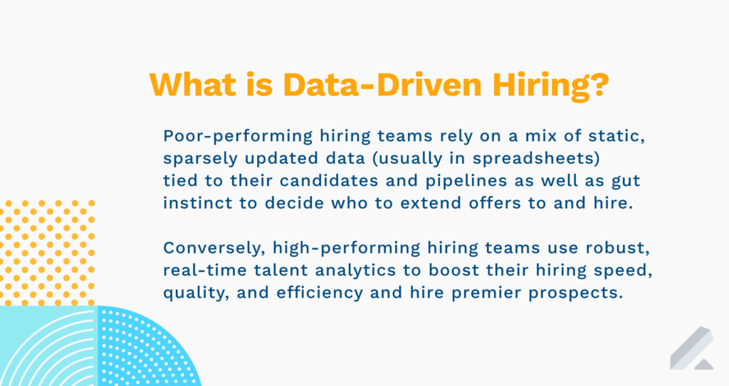 data-driven hiring strategy