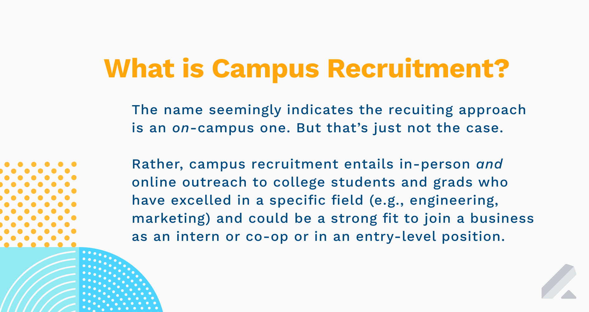 campus recruitment