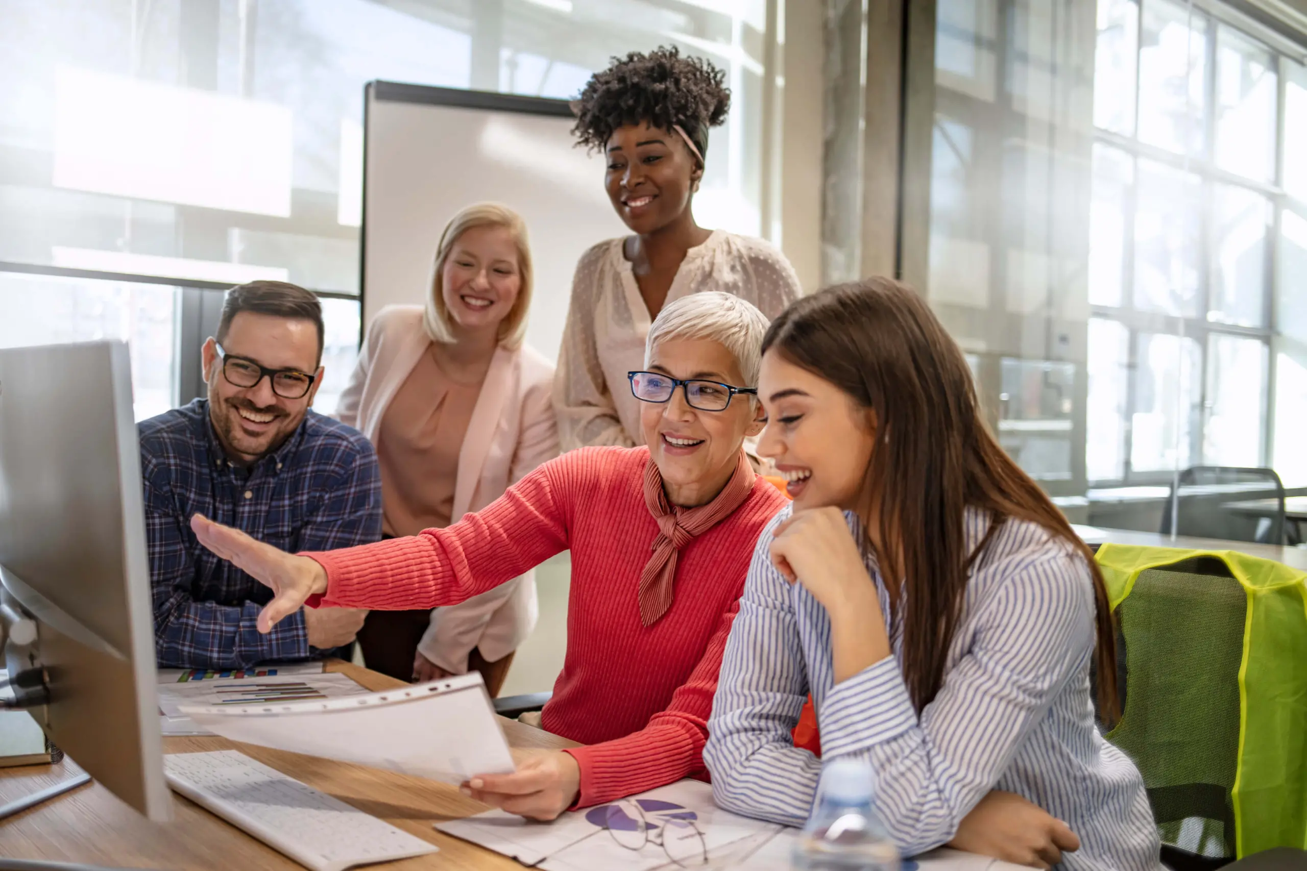 business manager training employees