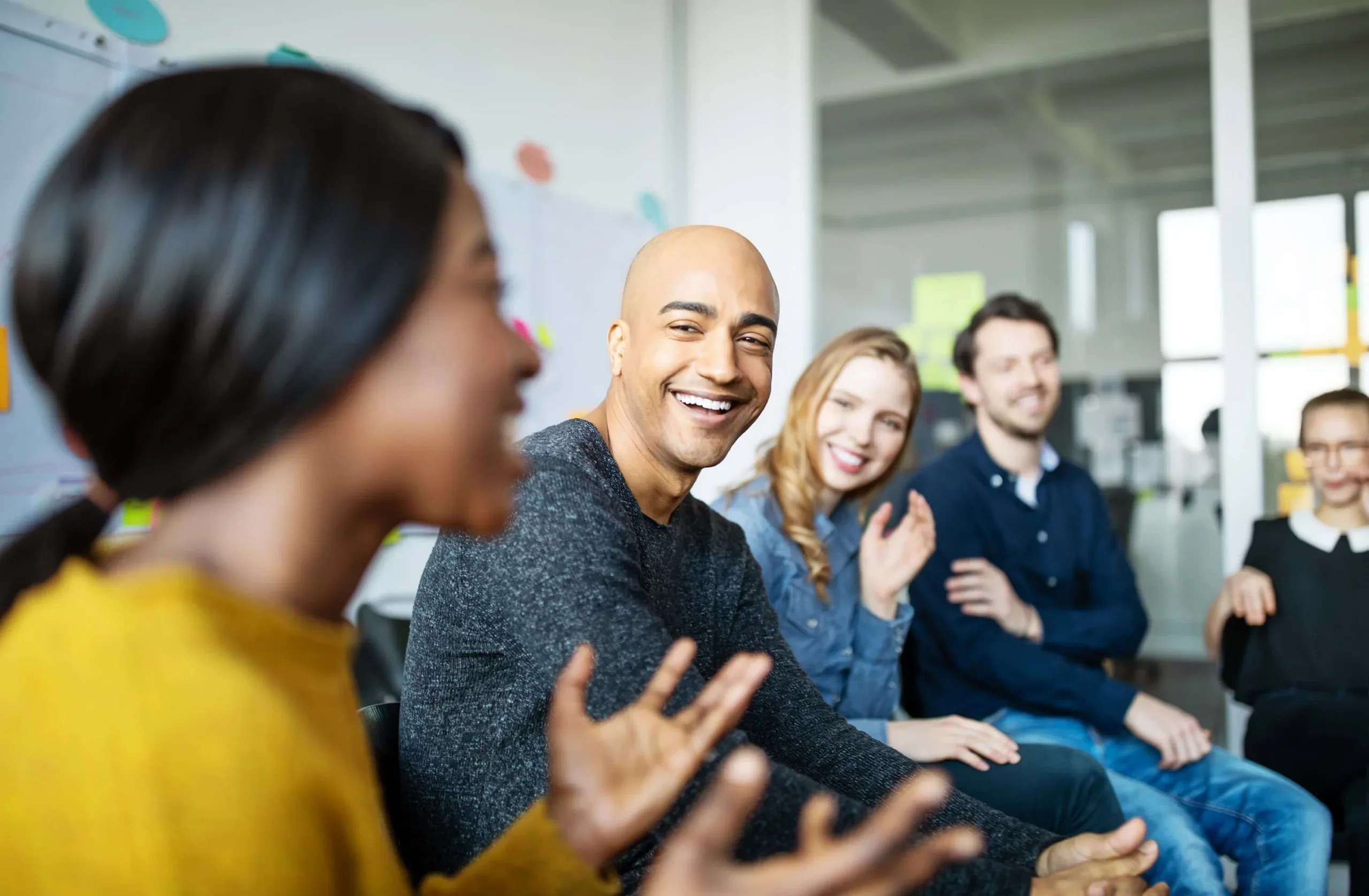 diverse group of employees