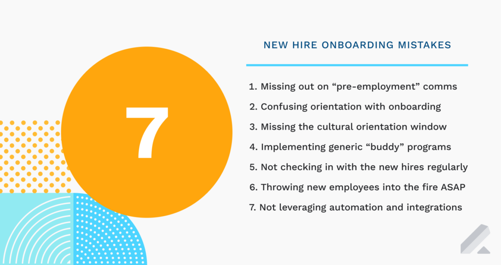 new hire onboarding mistakes