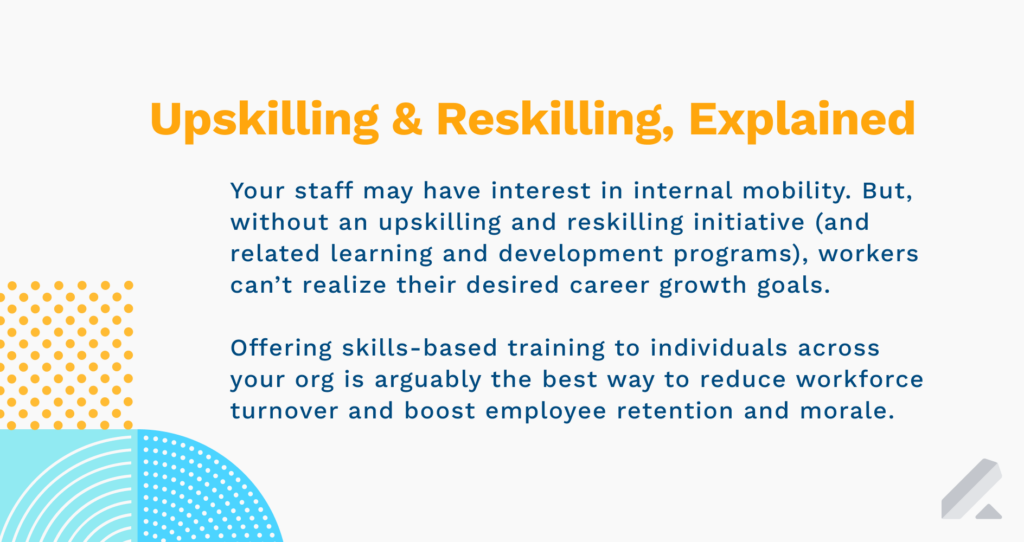 upskilling and reskilling