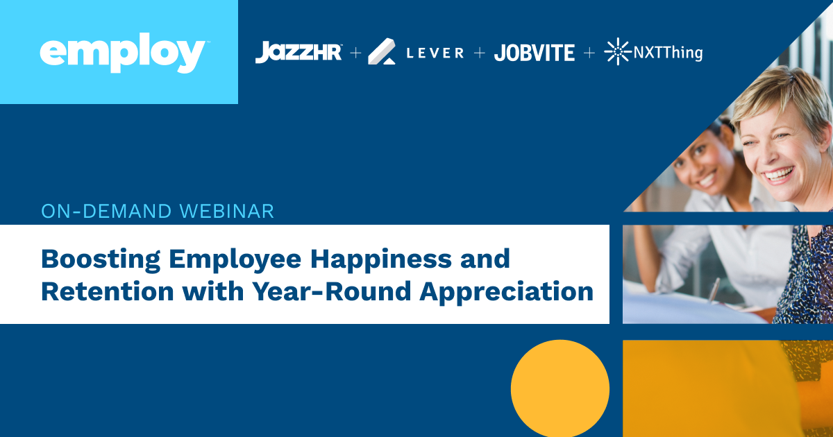 Increasing Employee Happiness and Retention Through Appreciation