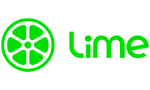Lime company logo in green