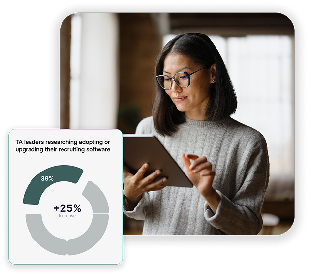 TA leaders researching recruiting software