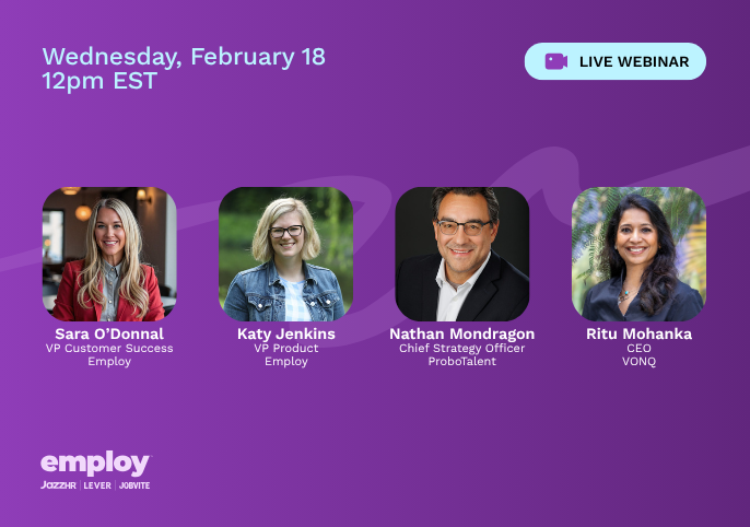 In this live webinar, we’ll share how teams are rethinking early screening to build trust from the very first step, surface stronger skills and behavior signals sooner, and reduce risk without making the experience harder for candidates.